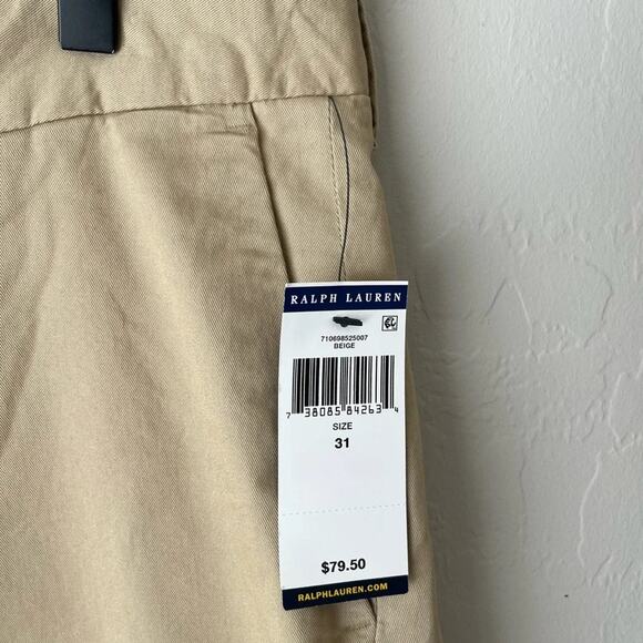 NEW Polo Ralph Lauren Newport classic fit stretch khaki shorts 31 - Picture 7 of 8